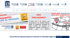 Desktop Screenshot of importadorasasociadas.com